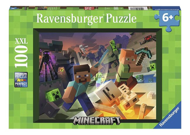 Ravensburger puzzel Minecraft Monsters van Minecraft