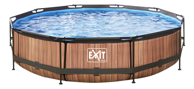 EXIT piscine Ø 3,6 x H 0,76 cm Wood
