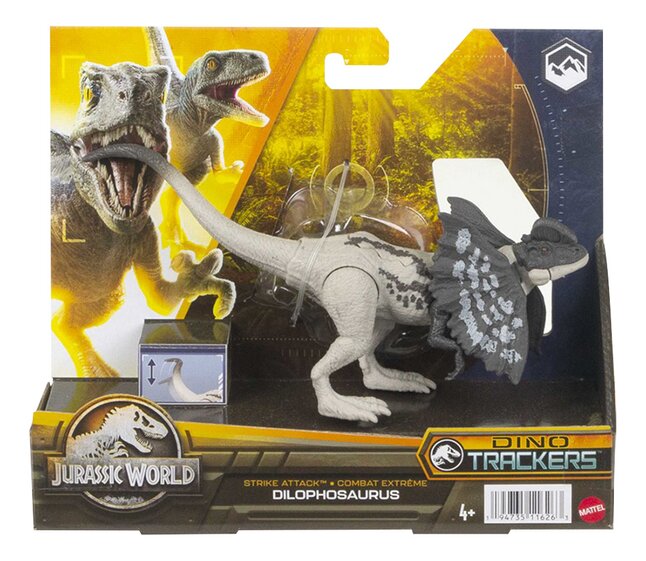 Figurine Jurassic World Strike Attack - Dilophosaurus