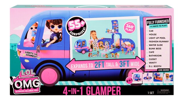 Surprise! 4-in-1 O.M.G. Glamper kopen? | Bestel eenvoudig online |