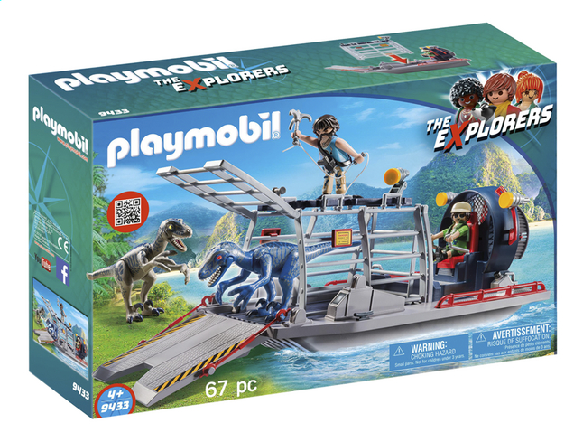 Playmobil 9433 Luchtkussenboot Met Dinokooi Ontdek Elke Dag Straffe Deals En Leuke Nieuwigheden Bij Dreamland