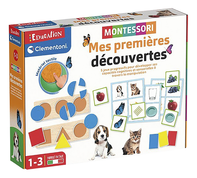 Clementoni Education Montessori - Mes premières découvertes
