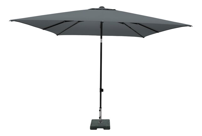 Madison aluminium parasol Corsica 2,5 x 2 m grijs
