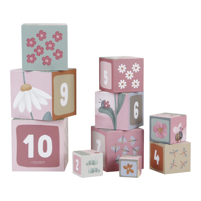 Little Dutch Stapeltoren Flowers &amp; Butterflies