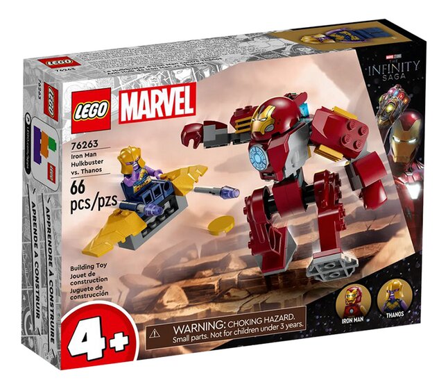 LEGO Marvel Infinity Saga 76263 La Hulkbuster d'Iron Man contre Thanos
