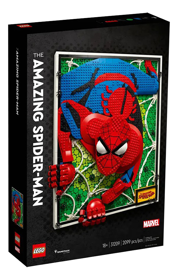 LEGO Art 31209 De geweldige Spider-Man