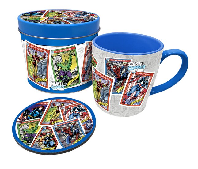 Marvel Comics Retro mug et sous-tasses