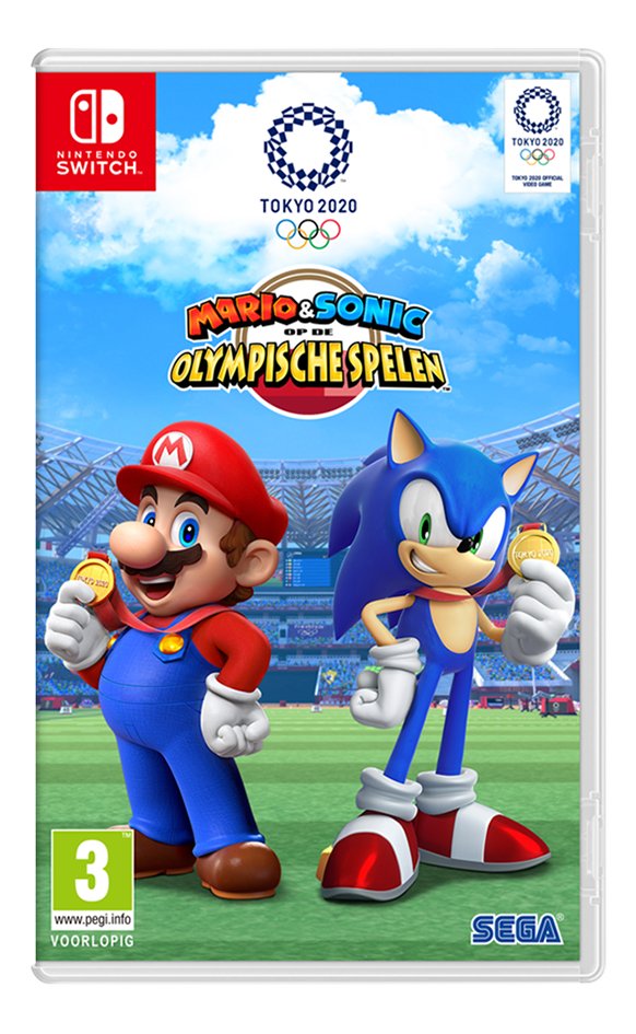Nintendo Switch Mario & Sonic op de Olympische spelen NL