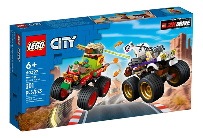 LEGO City 60397 La course de Monster Trucks