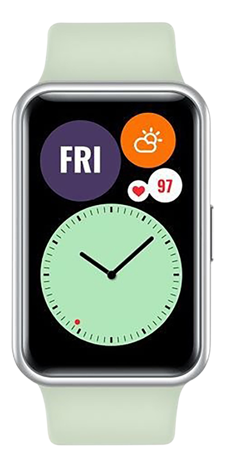 huawei montre connectee fit mint green