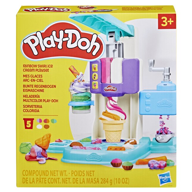 Play-Doh Rainbow Glace molle set de jeu