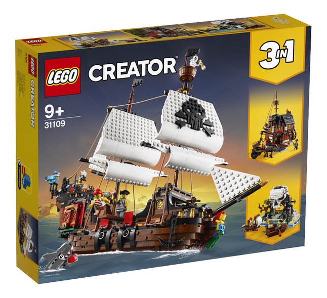 LEGO Creator 3-in-1 31109 Piratenschip