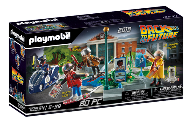 PLAYMOBIL Back To The Future 70634 Hoverboard achtervolging