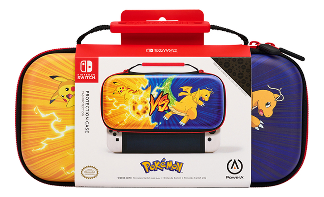 PowerA pochette de protection pour Nintendo Switch Pokémon Pikachu vs Dracolosse