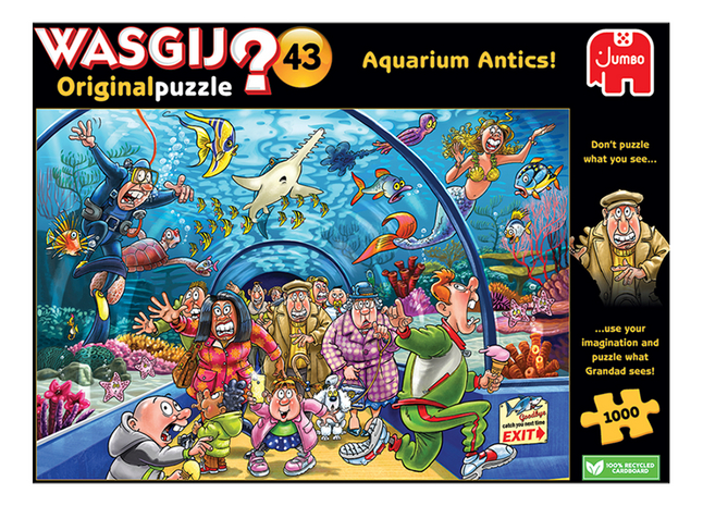 Jumbo puzzel Wasgij? Original 43 Aquarium Antiques