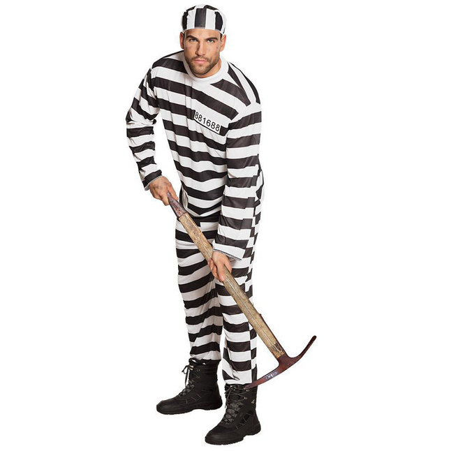 Verkleedpak Prisoner Jackson M/L