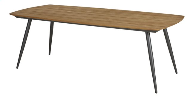 Ocean Table De Jardin Amazone Charcoal L 220 X Lg 100 Cm Super
