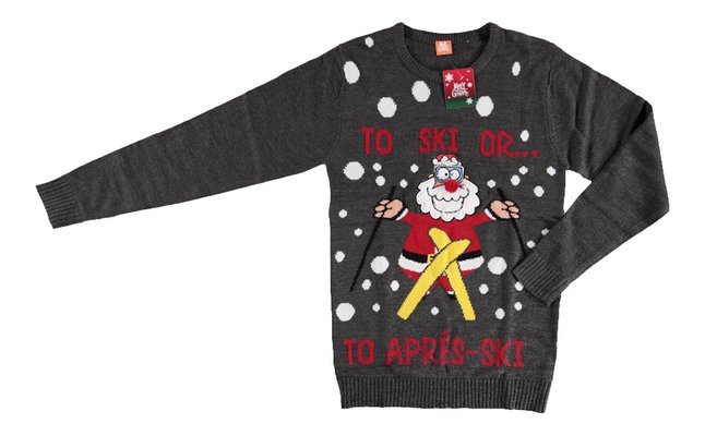 Pull De Noel Pour Adultes Pere Noel Gris Fonce Xl Super Deals Et Nouveautes Au Quotidien Chez Dreamland