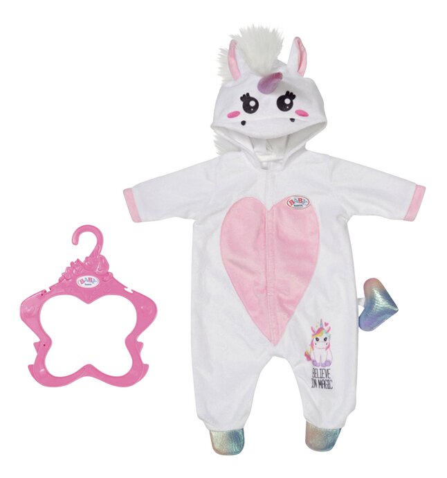 Fantastisch samenzwering Menagerry BABY born poppenkleding Unicorn Onesie kopen? | Bestel eenvoudig online |  DreamLand