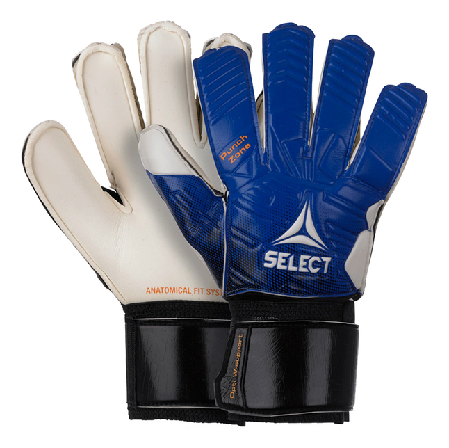 Select gants gardien 03 Youth bleu/blanc