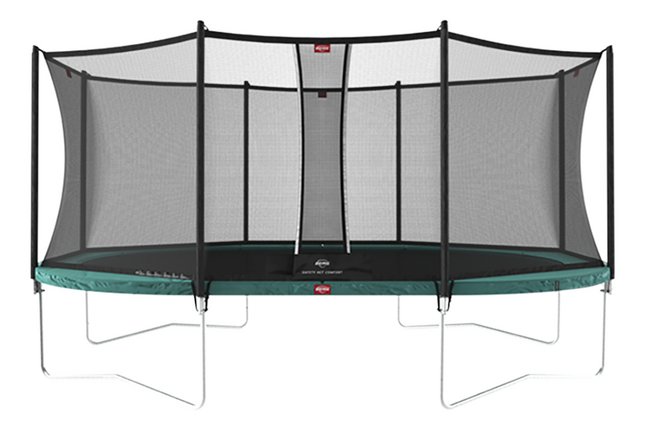 Berg trampolineset Grand Favorit L 5,20 x B 3,45 m Green