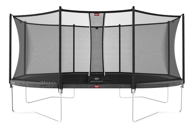 Berg trampolineset Grand Favorit L 5,20 x B 3,45 m Grey