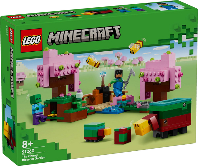 LEGO Minecraft Le jardin des cerisiers en fleurs 21260