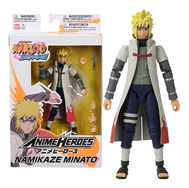 Figurine articulée Anime Heroes Naruto Shippuden - Naruto Uzumaki, Commandez facilement en ligne