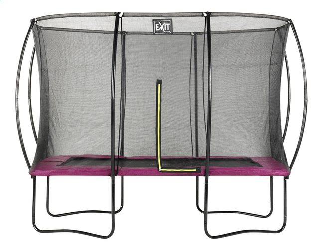 EXIT ensemble trampoline Silhouette L 3,66 x Lg 2,44 m rose