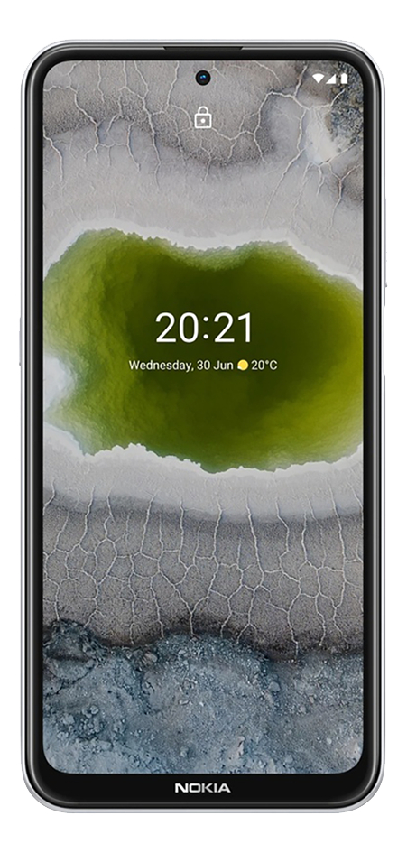 Nokia smartphone X10 Snow White