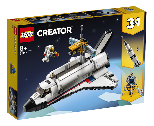 LEGO Creator 3-in-1 31117 Ruimteraket avontuur
