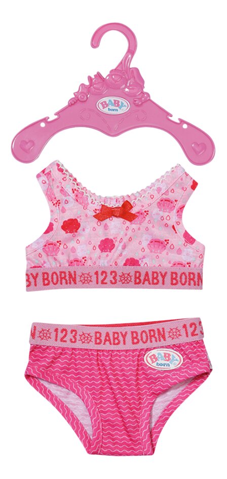 BABY born Sous-vêtements rose (43 cm)