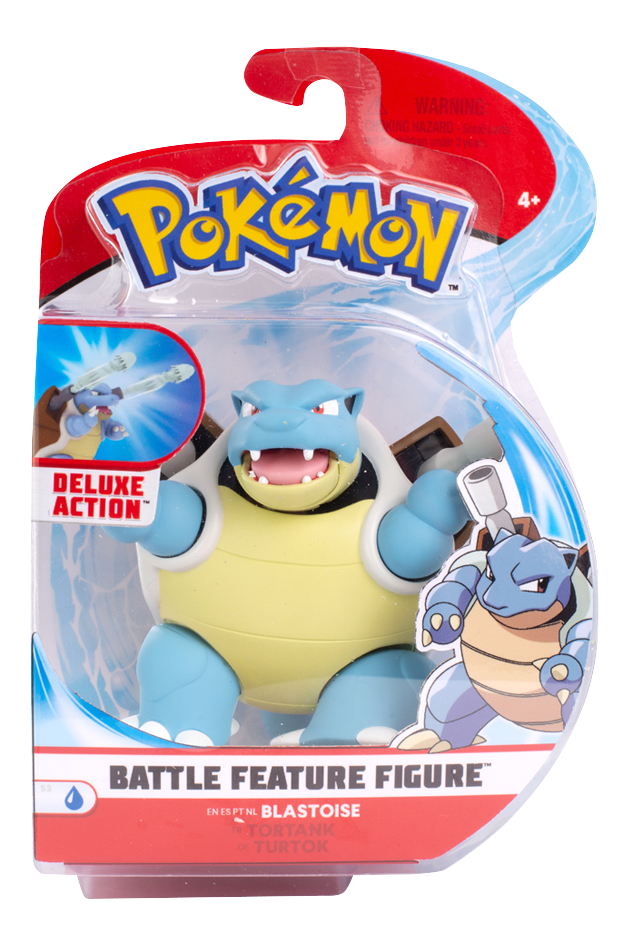 Pokémon Battle Feature Pack Figuur Wave 6 - Blastoise