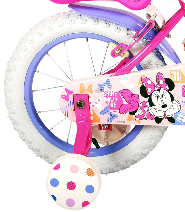 Vélo fille sales 14 pouces minnie