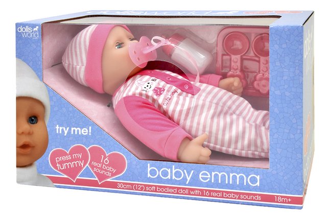 Dolls World poupée souple Emma - 30 cm, Commandez facilement en ligne