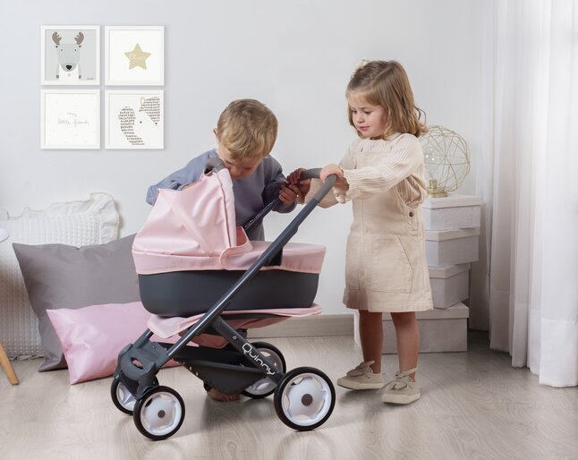 Vervolg wiel min Smoby 3-in-1 poppenwagen Quinny roze kopen? | Bestel eenvoudig online |  DreamLand