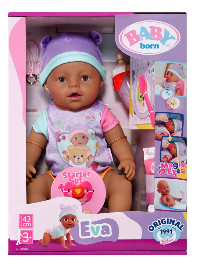 Zapf Creation Poupee BABY born Eva 43cm Commandez facilement en ligne DreamLand