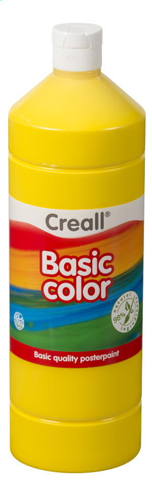 Creall plakkaatverf Basic Color 1 l primair geel