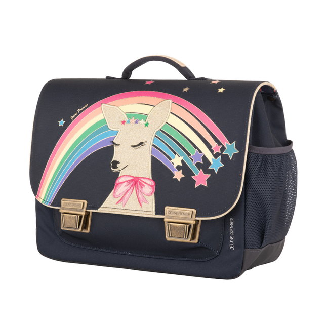 Jeune Premier Boekentas Classic Midi Rainbow Deer 38 cm kopen Bestel eenvoudig online DreamLand