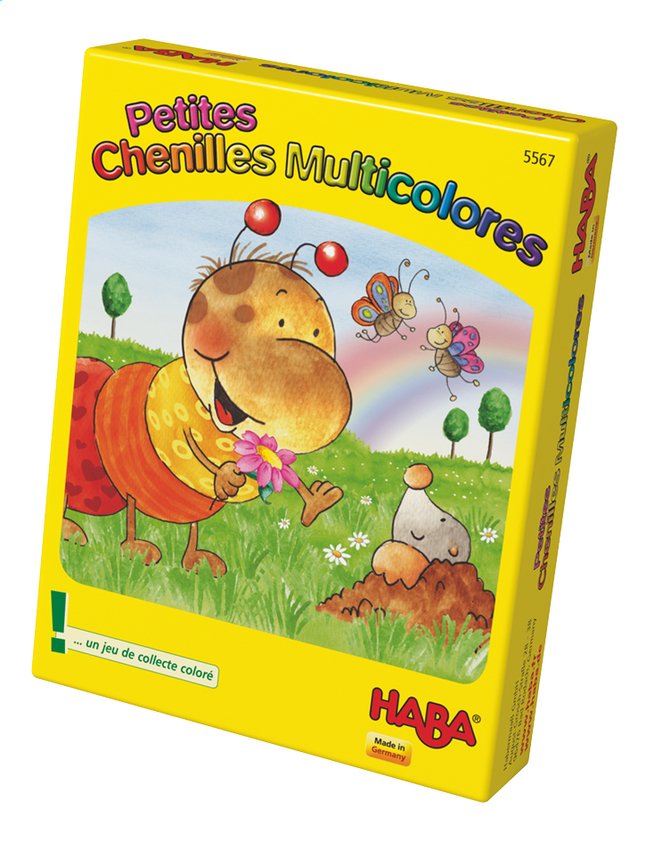 Petite chenille multicolore haba Clearance