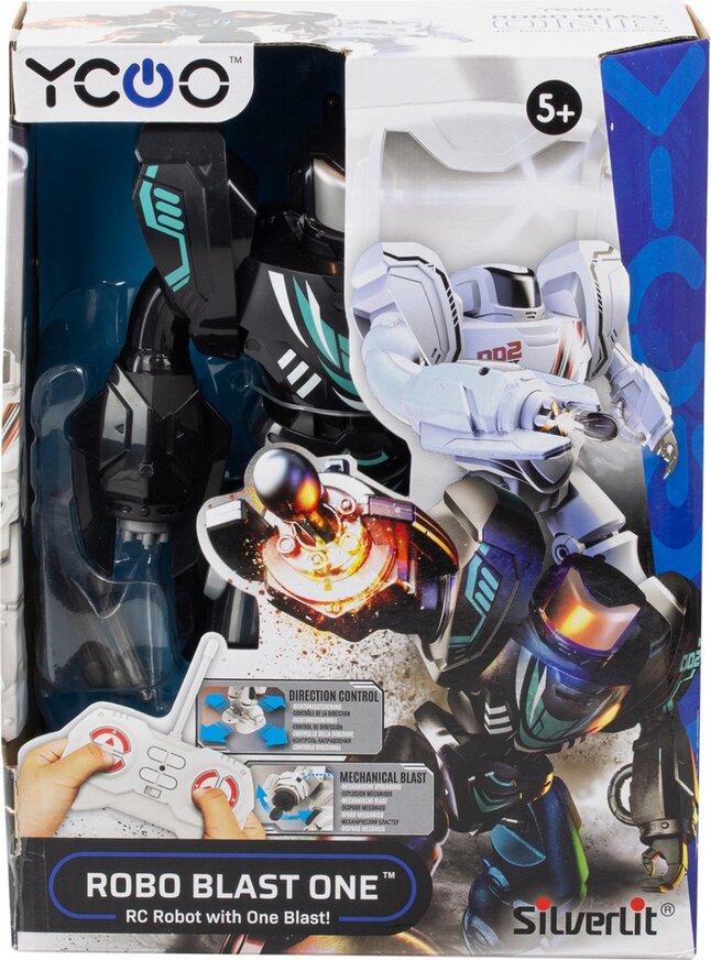 Silverlit Robot Ycoo Blast One Zwart