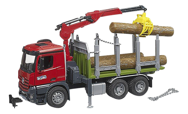 Bruder camion Mercedes-Benz Arocs de transport de bois, Commandez  facilement en ligne