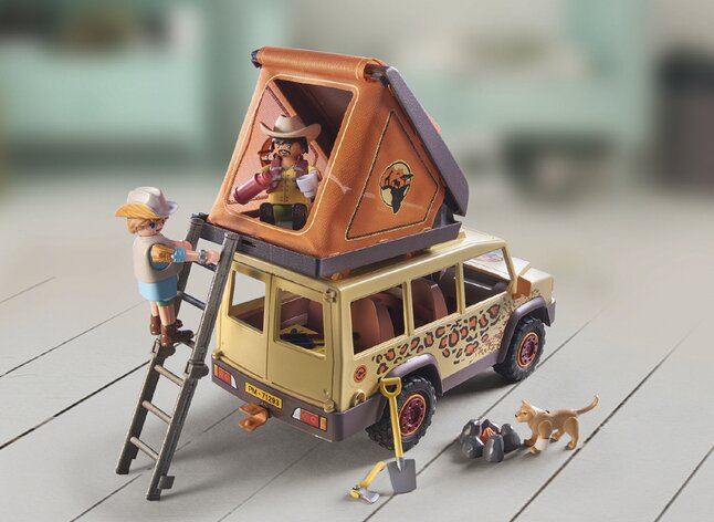 Explorateurs avec véhicule tout-terrain Playmobil Wiltopia 71293