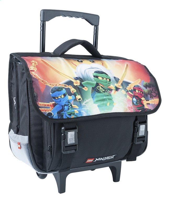 Cartable a roulette ninjago