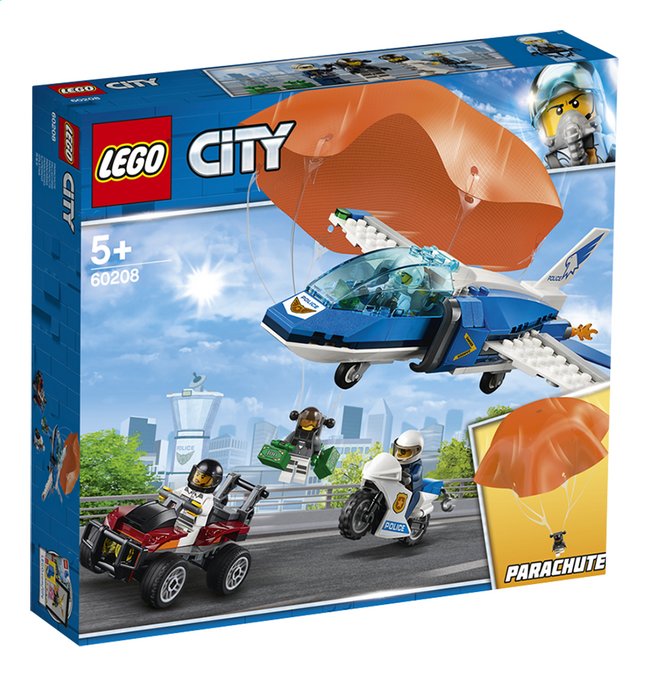 Lego City 60208 Luchtpolitie Parachute Arrestatie Dreamland