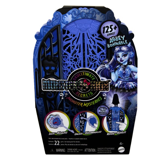 Mattel Mannequinpop Monster High Skulltimate Secrets S4 Abbey Bominable