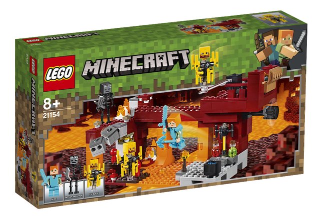 LEGO Minecraft 21154 Blaze brug - Ontdek elke dag straffe deals en nieuwigheden bij DreamLand