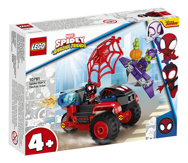 LEGO Marvel Spidey 10781 Miles Morales: Spider-Mans tech driewieler