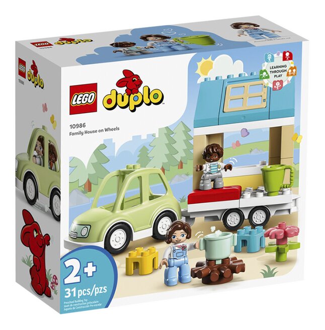 LEGO DUPLO 10986 Familiehuis op wielen