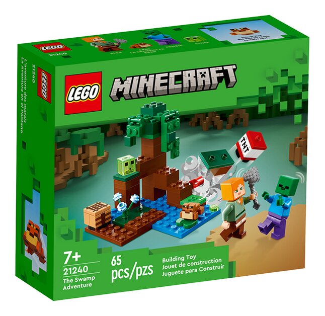 LEGO Minecraft 21240 Het Moerasavontuur kopen? | Bestel eenvoudig ...